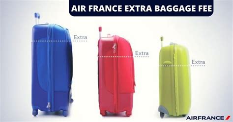 air france extra baggage fee.